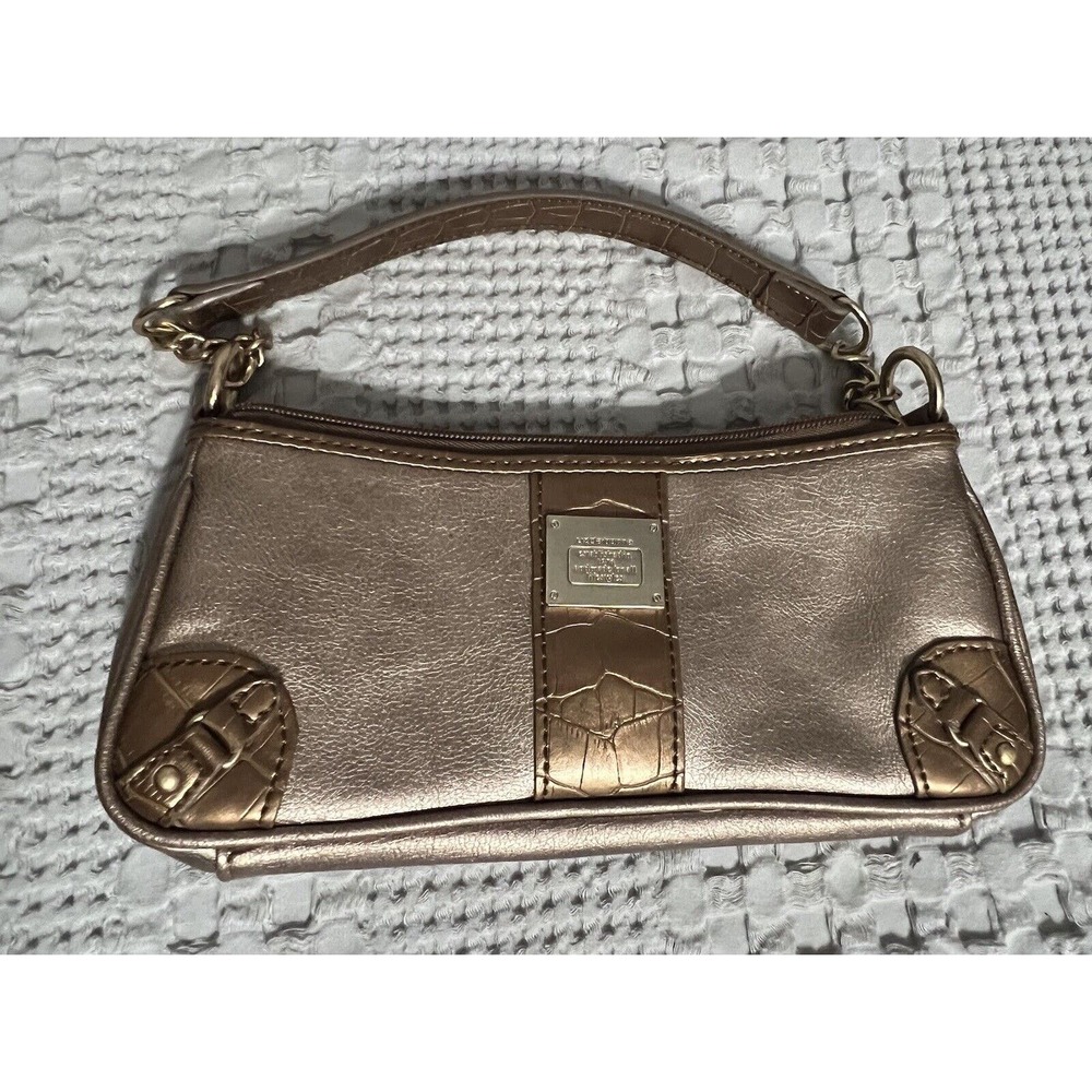 Vintage Y2K Liz Claiborne Gold mini Purse Shoulder Bag